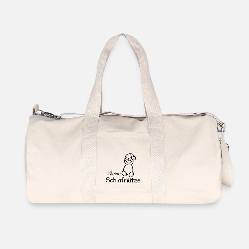 schlafmütze von wicki_de - Recycelte Canvas-Sporttasche von Stanley/Stella - Naturweiß