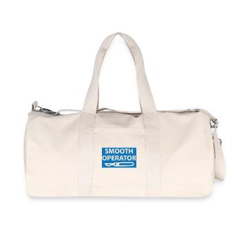 Doctor / Physician: Smooth Operator - Recycled Canvas Sports Bag by Stanley/Stella - natural - Front