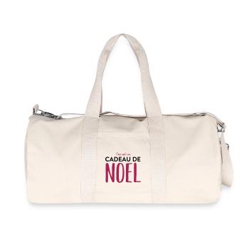 cadeau de noel - Sac de sport en toile recyclée Stanley/Stella - blanc naturel - Devant