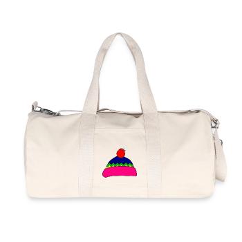 Mütze - Recycelte Canvas-Sporttasche von Stanley/Stella - Naturweiß - Vorne