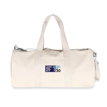 I am 30 years old, but .... - Recycled Canvas Sports Bag by Stanley/Stella - natural - Front