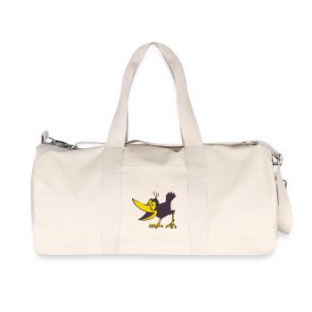 crow - Recycled Canvas Sports Bag by Stanley/Stella - natural - Front