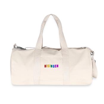 Regnbågsskylten - Recycled Canvas Sports Bag by Stanley/Stella - natural - Front