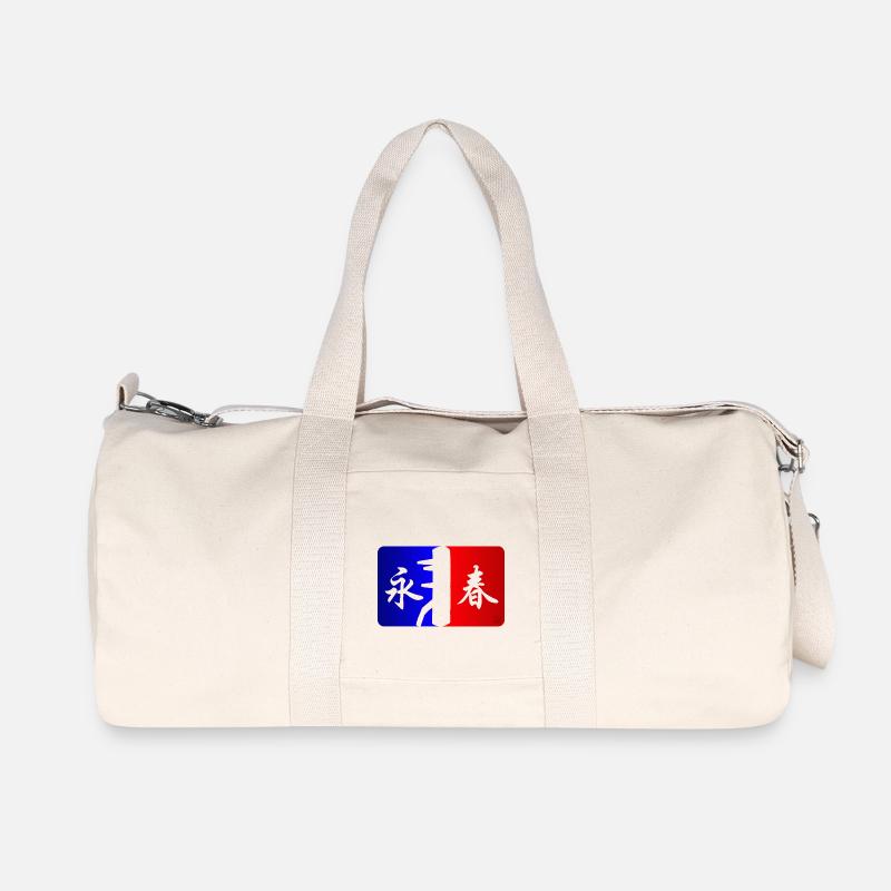 Dummy League - Recycelte Canvas-Sporttasche von Stanley/Stella - Naturweiß