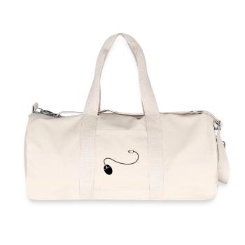 mouse_cursor__f1 - Recycled Canvas Sports Bag by Stanley/Stella - natural - Front
