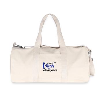 golf - Recycelte Canvas-Sporttasche von Stanley/Stella - Naturweiß - Vorne