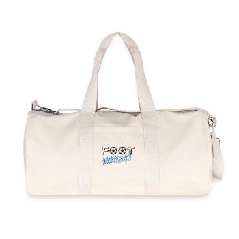 Foot manchester city - Recycled Canvas Sports Bag by Stanley/Stella - natural - Front