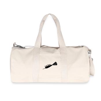 Darts, darts, darts, darts t-shirt, darts shirt - Recycled Canvas Sports Bag by Stanley/Stella - natural - Front