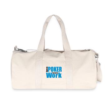 Poker - Recycelte Canvas-Sporttasche von Stanley/Stella - Naturweiß - Vorne