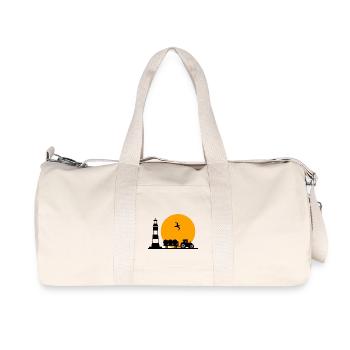 Tracteur - Sac de sport en toile recyclée Stanley/Stella - blanc naturel - Devant