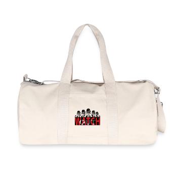 watch out - Recycled Canvas Sports Bag by Stanley/Stella - natural - Front