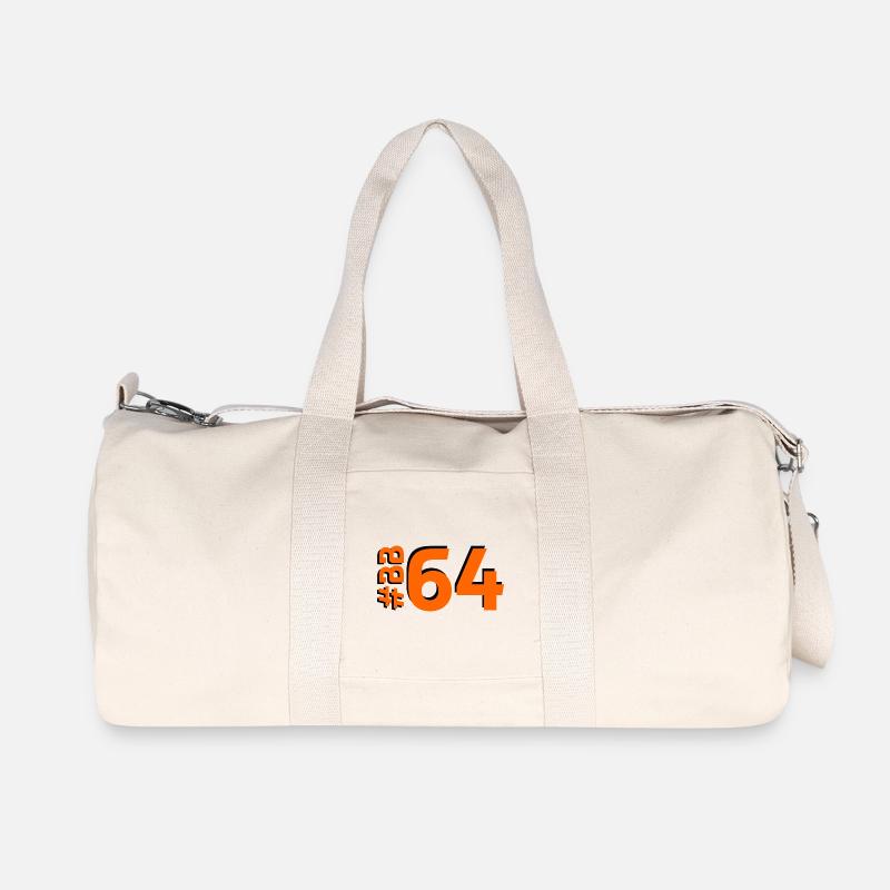 BB64 - Recycelte Canvas-Sporttasche von Stanley/Stella - Naturweiß