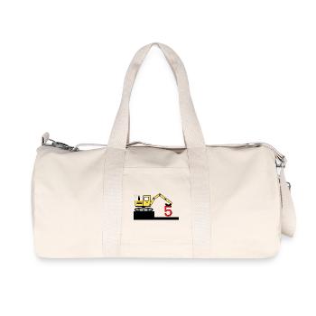 Excavator - Recycled Canvas Sports Bag by Stanley/Stella - natural - Front