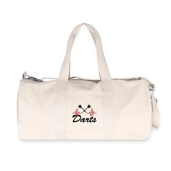 Darts 01 - Recycled Canvas Sports Bag by Stanley/Stella - natural - Front