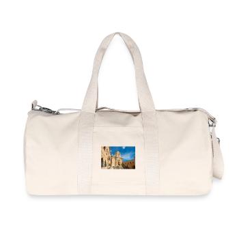 Gozo Cathedral of the Assumption Malta - Recycled Canvas Sports Bag by Stanley/Stella - natural - Front