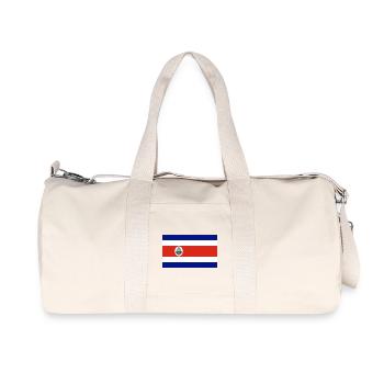 Costa Rica - Recycelte Canvas-Sporttasche von Stanley/Stella - Naturweiß - Vorne
