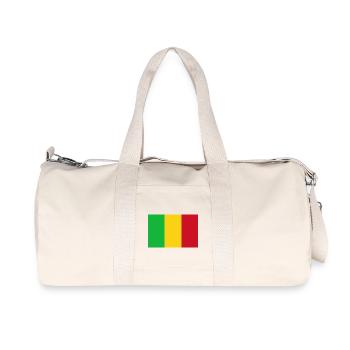 Mali - Sac de sport en toile recyclée Stanley/Stella - blanc naturel - Devant