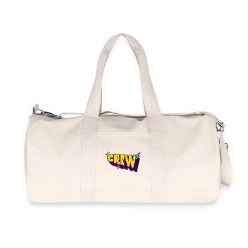 Crew - Recycelte Canvas-Sporttasche von Stanley/Stella - Naturweiß - Vorne