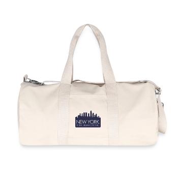 CITY WHERE DREAMS COME TRUE - Recycled Canvas Sports Bag by Stanley/Stella - natural - Front