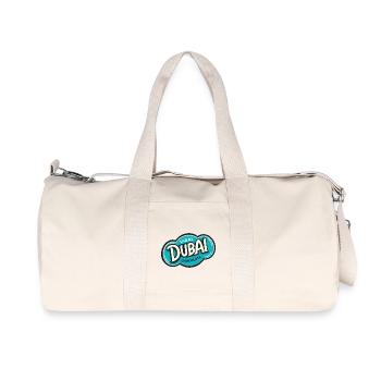 Chocolat viral de Dubaï - Sac de sport en toile recyclée Stanley/Stella - blanc naturel - Devant