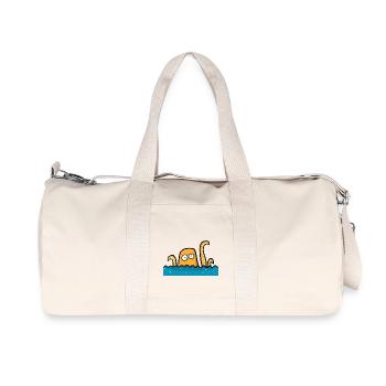 Giant octopus - Recycled Canvas Sports Bag by Stanley/Stella - natural - Front