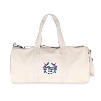 Vacances Mykonos 2025 - Sac de sport en toile recyclée Stanley/Stella - blanc naturel - Devant