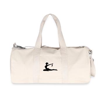 Méditation et Yoga Expression de la puissance et de l’élégance - Sac de sport en toile recyclée Stanley/Stella - blanc naturel - Devant