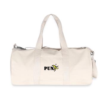 Punk Banane La Danse du Singe - Sac de sport en toile recyclée Stanley/Stella - blanc naturel - Devant