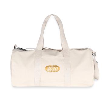Métal précieux 2020 - Sac de sport en toile recyclée Stanley/Stella - blanc naturel - Devant