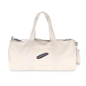Cool Skateboard Deck Streetwear - Recycled Canvas Sports Bag by Stanley/Stella - natural - Front