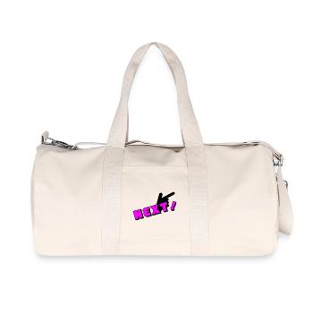 next man - Recycelte Canvas-Sporttasche von Stanley/Stella - Naturweiß - Vorne