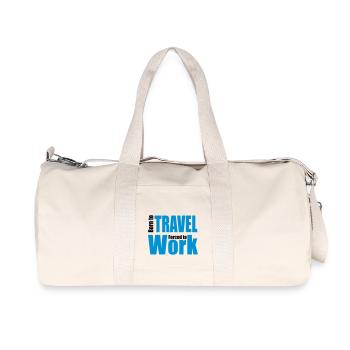 travel - Recycled Canvas Sports Bag by Stanley/Stella - natural - Front