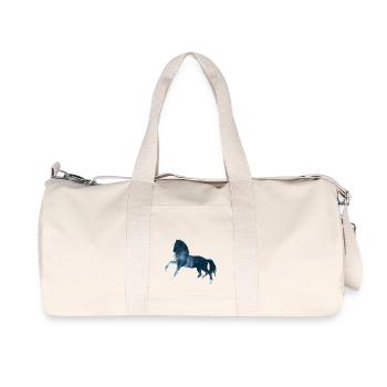 horse - Recycled Canvas Sports Bag by Stanley/Stella - natural - Front