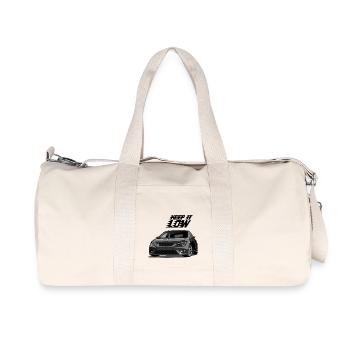 Leon 5F FR Keep it Low - Sac de sport en toile recyclée Stanley/Stella - blanc naturel - Devant