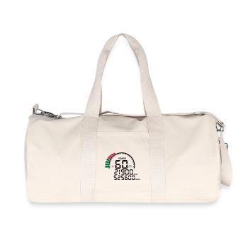 counter anniversary years 60 years - Recycled Canvas Sports Bag by Stanley/Stella - natural - Front