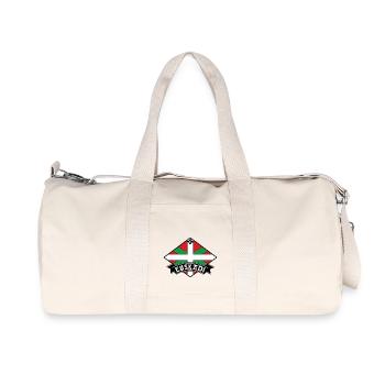 euskadi - pays basque 20 - Sac de sport en toile recyclée Stanley/Stella - blanc naturel - Devant