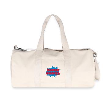 Super onkel - Recycled Canvas Sports Bag by Stanley/Stella - natural - Front