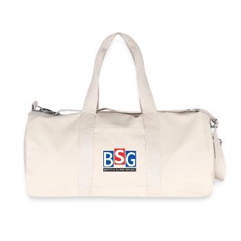 Breton super génial - Sac de sport en toile recyclée Stanley/Stella - blanc naturel - Devant
