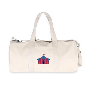 Zirkuszelt - Recycelte Canvas-Sporttasche von Stanley/Stella - Naturweiß - Vorne