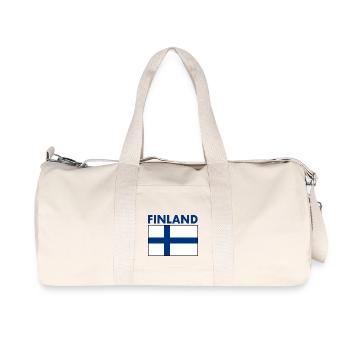Finland - Recycled Canvas Sports Bag by Stanley/Stella - natural - Front
