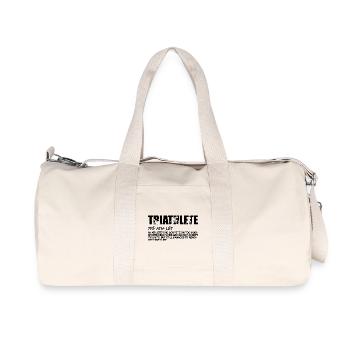 Triathlon Definition - Recycelte Canvas-Sporttasche von Stanley/Stella - Naturweiß - Vorne