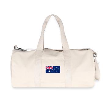 Australia - Recycled Canvas Sports Bag by Stanley/Stella - natural - Front