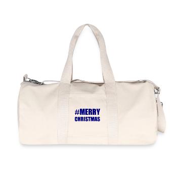 BONNE ANNEE. SAINT SYLVESTRE. NOUVELLE ANNÉE - Sac de sport en toile recyclée Stanley/Stella - blanc naturel - Devant