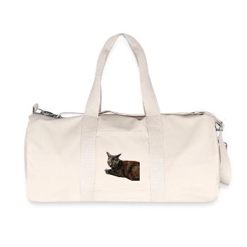 Cat Kitten Funny Cat Shirt Gift - Recycled Canvas Sports Bag by Stanley/Stella - natural - Front