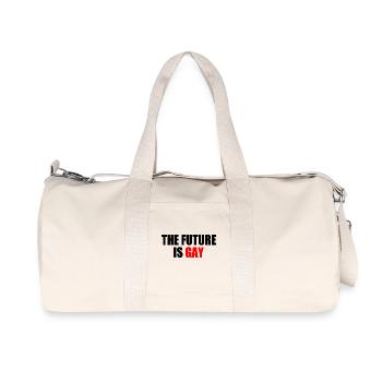 The future is gay - Recycled Canvas Sports Bag by Stanley/Stella - natural - Front