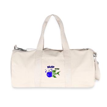 Blup Blup PG Fisch - Recycelte Canvas-Sporttasche von Stanley/Stella - Naturweiß - Vorne