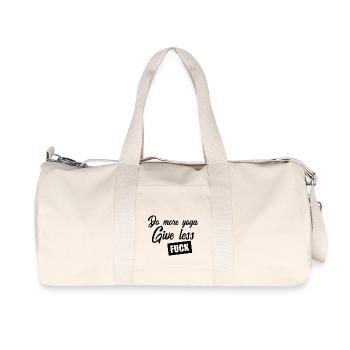 Yoga Meditation Spa Namaste - Recycled Canvas Sports Bag by Stanley/Stella - natural - Front