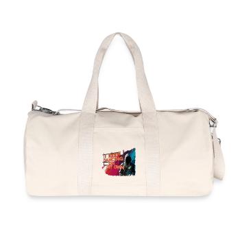 ich tanze weiter alleine - Recycelte Canvas-Sporttasche von Stanley/Stella - Naturweiß - Vorne