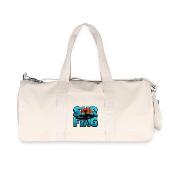 Surf Hawaï - Sac de sport en toile recyclée Stanley/Stella - blanc naturel - Devant