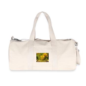 bird of paradise (in german Paradiesvogelbaum) - Recycled Canvas Sports Bag by Stanley/Stella - natural - Front